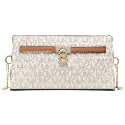 Michael Kors γυναικεία τσάντα crossbody με all-over monogram "Hamilton" - 32F5GNXC0B Εκρού ONE SIZE Michael Kors γυναικεία τσάντα crossbody με all-over monogram "Hamilton" - 32F5GNXC0B Εκρού ONE SIZE