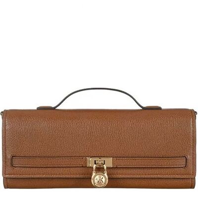 Michael Kors γυναικεία δερμάτινη τσάντα clutch "Hamilton Moderne Medium" - 30F5GHMC8L Ταμπά ONE SIZE Michael Kors γυναικεία δερμάτινη τσάντα clutch "Hamilton Moderne Medium" - 30F5GHMC8L Ταμπά ONE SIZE