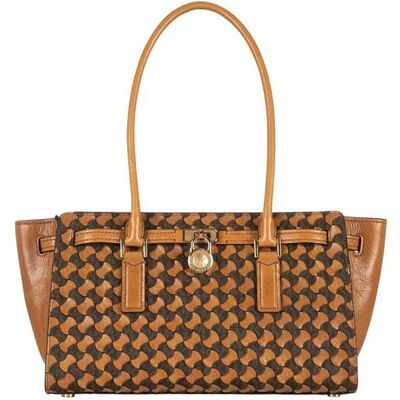 Michael Kors γυναικεία δερμάτινη τσάντα tote "Hamilton Moderne Small" - 30R6GNXT0T Ταμπά ONE SIZE Michael Kors γυναικεία δερμάτινη τσάντα tote "Hamilton Moderne Small" - 30R6GNXT0T Ταμπά ONE SIZE