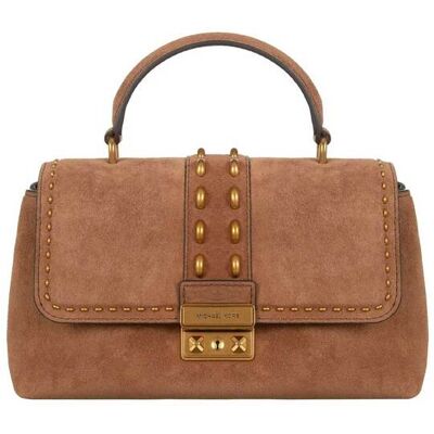 Michael Kors γυναικεία suede τσάντα χειρός/crossbody "Tribeca Medium" - 30S6A2RS2S Καφέ ONE SIZE Michael Kors γυναικεία suede τσάντα χειρός/crossbody "Tribeca Medium" - 30S6A2RS2S Καφέ ONE SIZE
