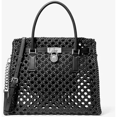 Michael Kors γυναικεία τσάντα χειρός "Hamilton Moderne Large" - 30S6SNXS3U Μαύρο ONE SIZE Michael Kors γυναικεία τσάντα χειρός "Hamilton Moderne Large" - 30S6SNXS3U Μαύρο ONE SIZE