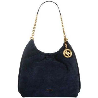 Michael Kors γυναικεία suede τσάντα ώμου "Indie Large" - 30S6A15L7S Μπλε Σκούρο ONE SIZE Michael Kors γυναικεία suede τσάντα ώμου "Indie Large" - 30S6A15L7S Μπλε Σκούρο ONE SIZE