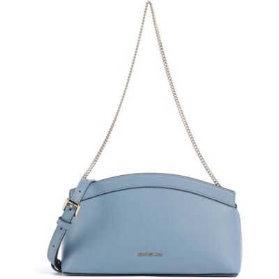 Michael Kors γυναικεία δερμάτινη τσάντα clutch/ώμου "Athena Small" - 30S6G13C5L Μπλε Ανοιχτό ONE SIZE Michael Kors γυναικεία δερμάτινη τσάντα clutch/ώμου "Athena Small" - 30S6G13C5L Μπλε Ανοιχτό ONE SIZE