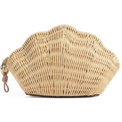 Michael Kors γυναικεία ψάθινη τσάντα clutch "Shelly" - 30S6G16C5W Μπεζ ONE SIZE Michael Kors γυναικεία ψάθινη τσάντα clutch "Shelly" - 30S6G16C5W Μπεζ ONE SIZE