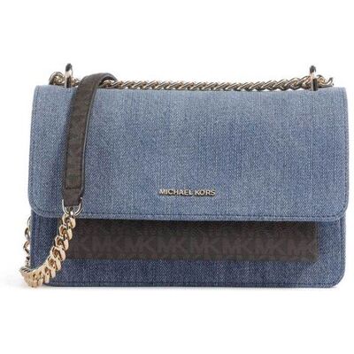 Michael Kors γυναικεία denim τσάντα ώμου "Claire Large" - 30S6GC7L3C Denim Blue ONE SIZE Michael Kors γυναικεία denim τσάντα ώμου "Claire Large" - 30S6GC7L3C Denim Blue ONE SIZE