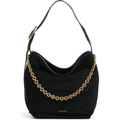 Michael Kors γυναικεία δερμάτινη τσάντα hobo "Nolita Large" - 30T6AUEM8S Μαύρο ONE SIZE Michael Kors γυναικεία δερμάτινη τσάντα hobo "Nolita Large" - 30T6AUEM8S Μαύρο ONE SIZE