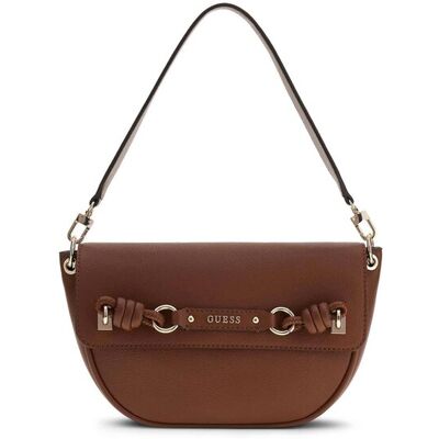 Guess γυναικεία τσάντα ώμου "Camelia Flap" - HWBG9742190 Ταμπά ONE SIZE Guess γυναικεία τσάντα ώμου "Camelia Flap" - HWBG9742190 Ταμπά ONE SIZE