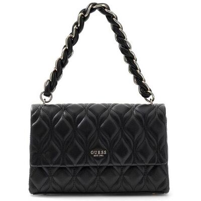 Guess γυναικεία τσάντα ώμου/crossbody "Maxine" - HWQG9733200 Μαύρο ONE SIZE Guess γυναικεία τσάντα ώμου/crossbody "Maxine" - HWQG9733200 Μαύρο ONE SIZE