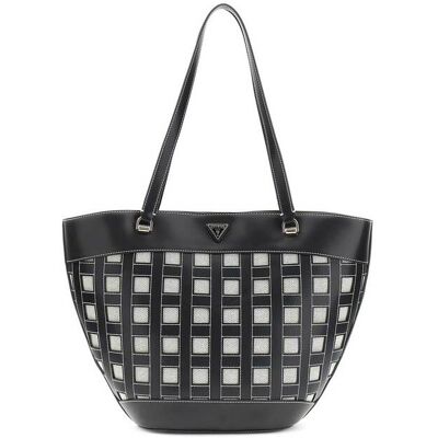 Guess γυναικεία τσάντα tote "Frankie" - HWWG9736220 Μαύρο ONE SIZE Guess γυναικεία τσάντα tote "Frankie" - HWWG9736220 Μαύρο ONE SIZE
