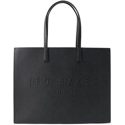 Ted Baker γυναικεία τσάντα ώμου shopper "Sukicon Crosshatch East West Icon'' - 283869 Μαύρο ONE SIZE Ted Baker γυναικεία τσάντα ώμου shopper "Sukicon Crosshatch East West Icon'' - 283869 Μαύρο ONE SIZE