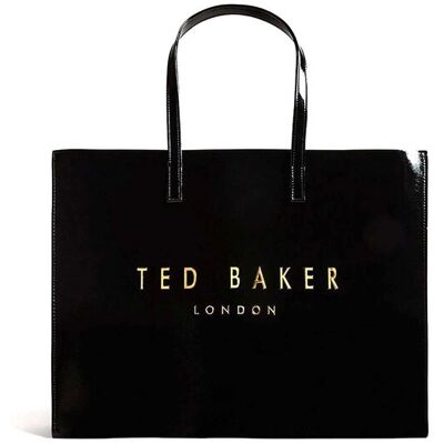 Ted Baker γυναικεία τσάντα ώμου "Crikon Crinkle Extra Large Icon" - 283872 Μαύρο ONE SIZE Ted Baker γυναικεία τσάντα ώμου "Crikon Crinkle Extra Large Icon" - 283872 Μαύρο ONE SIZE