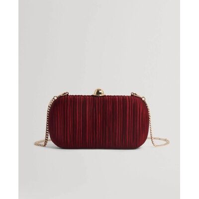 Ted Baker γυναικείο τσαντάκι clutch "Plisse" - 283985 Κόκκινο ONE SIZE Ted Baker γυναικείο τσαντάκι clutch "Plisse" - 283985 Κόκκινο ONE SIZE