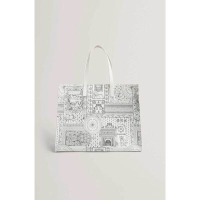 Ted Baker γυναικεία τσάντα ώμου με print "Welcon" - 285552 Λευκό ONE SIZE Ted Baker γυναικεία τσάντα ώμου με print "Welcon" - 285552 Λευκό ONE SIZE