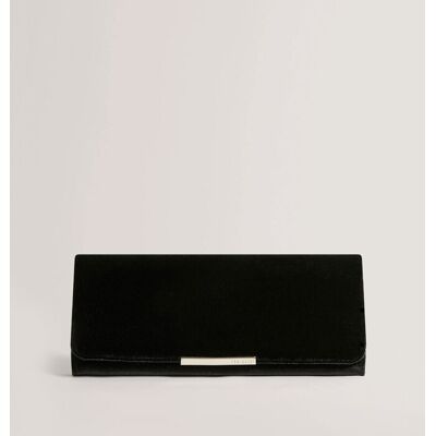 Ted Baker γυναικεία τσάντα φάκελος velvet "Maroah" - 285634 Μαύρο ONE SIZE Ted Baker γυναικεία τσάντα φάκελος velvet "Maroah" - 285634 Μαύρο ONE SIZE