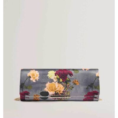 Ted Baker γυναικεία τσάντα φάκελος με floral print "Mariita" - 285637 Γκρι ONE SIZE Ted Baker γυναικεία τσάντα φάκελος με floral print "Mariita" - 285637 Γκρι ONE SIZE
