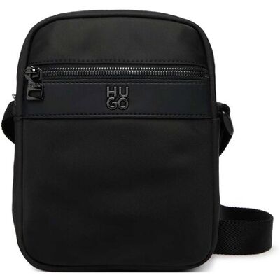 Hugo Boss ανδρικό τσαντάκι crossbody με λογότυπο "Quantic" - 50558388 Μαύρο ONE SIZE Hugo Boss ανδρικό τσαντάκι crossbody με λογότυπο "Quantic" - 50558388 Μαύρο ONE SIZE