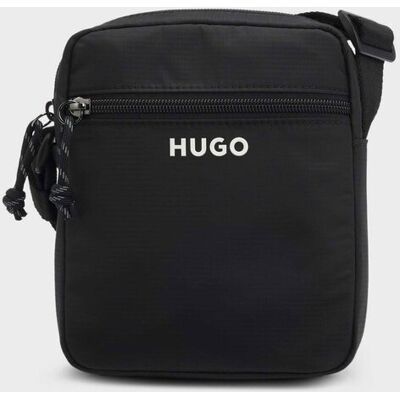 Hugo Boss ανδρικό τσαντάκι crossbody με λογότυπο "Everett" - 50563508 Μαύρο ONE SIZE Hugo Boss ανδρικό τσαντάκι crossbody με λογότυπο "Everett" - 50563508 Μαύρο ONE SIZE