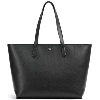 Hugo Boss γυναικεία τσάντα tote με μεταλλικό λογότυπο "Chris 2.0" - 50546965 Μαύρο ONE SIZE Hugo Boss γυναικεία τσάντα tote με μεταλλικό λογότυπο "Chris 2.0" - 50546965 Μαύρο ONE SIZE