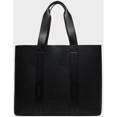 Hugo Boss γυναικεία τσάντα ώμου με ανάγλυφο λογότυπο "Becky" - 50558416 Μαύρο ONE SIZE Hugo Boss γυναικεία τσάντα ώμου με ανάγλυφο λογότυπο "Becky" - 50558416 Μαύρο ONE SIZE
