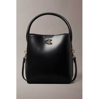 Calvin Klein Jeans γυναικεία τσάντα bucket με monogram - LV04F3174G Μαύρο ONE SIZE Calvin Klein Jeans γυναικεία τσάντα bucket με monogram - LV04F3174G Μαύρο ONE SIZE