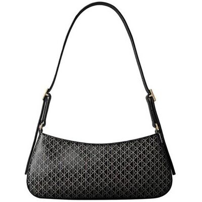 Calvin Klein Jeans γυναικεία τσάντα ώμου με all-over monogram - LV04F3324G Μαύρο ONE SIZE Calvin Klein Jeans γυναικεία τσάντα ώμου με all-over monogram - LV04F3324G Μαύρο ONE SIZE