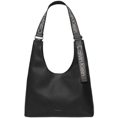 Calvin Klein Jeans γυναικεία τσάντα ώμου με λογότυπο (L) - LV04F3643G Μαύρο ONE SIZE Calvin Klein Jeans γυναικεία τσάντα ώμου με λογότυπο (L) - LV04F3643G Μαύρο ONE SIZE