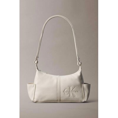 Calvin Klein Jeans γυναικεία τσάντα crossbody με monogram - LV04F3687G Κρέμ ONE SIZE Calvin Klein Jeans γυναικεία τσάντα crossbody με monogram - LV04F3687G Κρέμ ONE SIZE