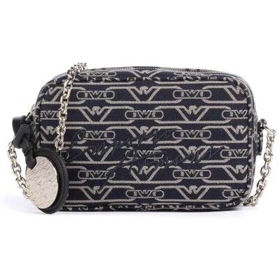 Giorgio Armani Emporio Armani γυναικεία υφασμάτινη τσάντα crossbody με all-over logo και κεντημένο λογότυπο - EW001891AF16095 ONE SIZE Giorgio Armani Emporio Armani γυναικεία υφασμάτινη τσάντα crossbody με all-over logo και κεντημένο λογότυπο - EW001891AF16095 ONE SIZE