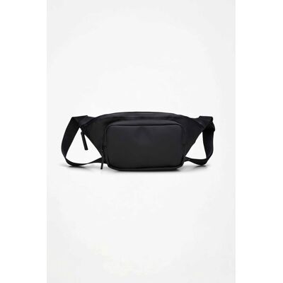 Rains unisex τσαντάκι μέσης μονόχρωμο "Bum Bag" - R143/14720 Μαύρο ONE SIZE Rains unisex τσαντάκι μέσης μονόχρωμο "Bum Bag" - R143/14720 Μαύρο ONE SIZE