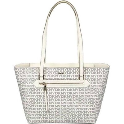 DKNY γυναικεία τσάντα ώμου με all-over logo "Bryant" - R42AYE20 Λευκό ONE SIZE DKNY γυναικεία τσάντα ώμου με all-over logo "Bryant" - R42AYE20 Λευκό ONE SIZE