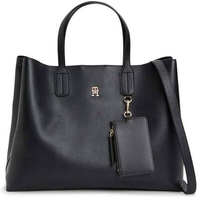 Tommy Hilfiger γυναικεία τσάντα χειρός "Icon" - AW0AW18723 Μαύρο ONE SIZE Tommy Hilfiger γυναικεία τσάντα χειρός "Icon" - AW0AW18723 Μαύρο ONE SIZE