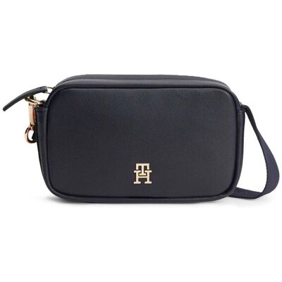 Tommy Hilfiger γυναικεία τσάντα crossbody με μεταλλικό λογότυπο - AW0AW18741 Μπλε Σκούρο ONE SIZE Tommy Hilfiger γυναικεία τσάντα crossbody με μεταλλικό λογότυπο - AW0AW18741 Μπλε Σκούρο ONE SIZE
