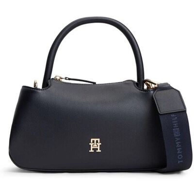 Tommy Hilfiger γυναικεία τσάντα χειρός με μεταλλικό λογότυπο - AW0AW18743 Μπλε Σκούρο ONE SIZE Tommy Hilfiger γυναικεία τσάντα χειρός με μεταλλικό λογότυπο - AW0AW18743 Μπλε Σκούρο ONE SIZE