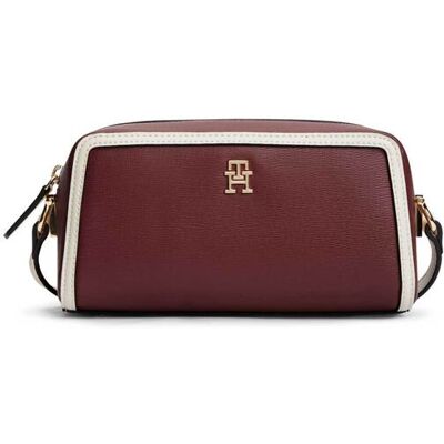 Tommy Hilfiger γυναικεία τσάντα ώμου με colour-blocked - AW0AW18899 Μπορντό ONE SIZE Tommy Hilfiger γυναικεία τσάντα ώμου με colour-blocked - AW0AW18899 Μπορντό ONE SIZE