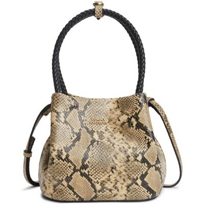 Tommy Hilfiger γυναικεία τσάντα ώμου με snake print "Marina Bucket" - AW0AW18909 Μπεζ ONE SIZE Tommy Hilfiger γυναικεία τσάντα ώμου με snake print "Marina Bucket" - AW0AW18909 Μπεζ ONE SIZE
