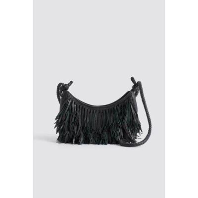 Dragon Diffusion γυναικεία τσάντα crossbody "Fringe Sling" - 8959 Μαύρο ONE SIZE Dragon Diffusion γυναικεία τσάντα crossbody "Fringe Sling" - 8959 Μαύρο ONE SIZE