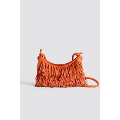 Dragon Diffusion γυναικεία τσάντα crossbody "Fringe Sling" - 8959 Πορτοκαλί ONE SIZE Dragon Diffusion γυναικεία τσάντα crossbody "Fringe Sling" - 8959 Πορτοκαλί ONE SIZE