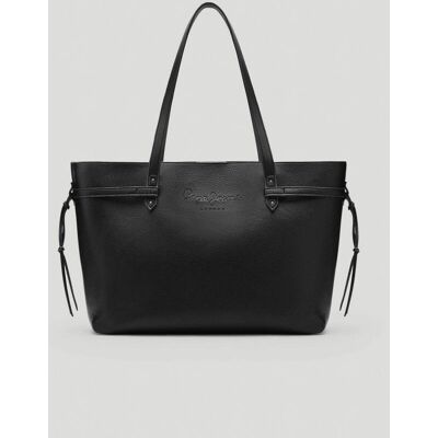 Pepe Jeans γυναικεία τσάντα shopper με λογότυπο "Sabina" - PL0300207 Μαύρο ONE SIZE Pepe Jeans γυναικεία τσάντα shopper με λογότυπο "Sabina" - PL0300207 Μαύρο ONE SIZE