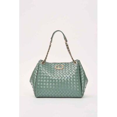 GAUDÍ Gaudi γυναικεία τσάντα tote "Gaia" - V6AE-12850 Πράσινο Teal ONE SIZE GAUDÍ Gaudi γυναικεία τσάντα tote "Gaia" - V6AE-12850 Πράσινο Teal ONE SIZE