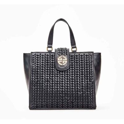 GAUDÍ Gaudi γυναικεία τσάντα tote "Glenda" - V6AE-12860 Μαύρο ONE SIZE GAUDÍ Gaudi γυναικεία τσάντα tote "Glenda" - V6AE-12860 Μαύρο ONE SIZE