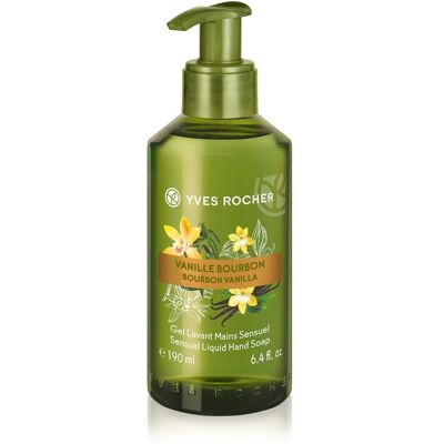 Yves Rocher Sensual Liquid Hand Soap Bourbon Vanilla 190 ml - 50193 Yves Rocher Sensual Liquid Hand Soap Bourbon Vanilla 190 ml - 50193