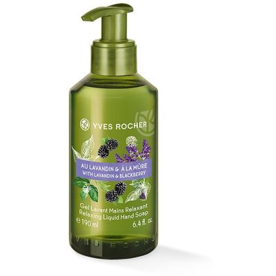 Yves Rocher Liquid Hand Soap Lavandin Blackberry - Υγρό Σαπούνι Χεριών 190 ml - 79319 Yves Rocher Liquid Hand Soap Lavandin Blackberry - Υγρό Σαπούνι Χεριών 190 ml - 79319