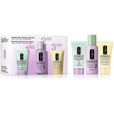 Clinique Healthy Skin Routine: Mini 3-Step Kit For Dry Skin - VB6E010000 Clinique Healthy Skin Routine: Mini 3-Step Kit For Dry Skin - VB6E010000