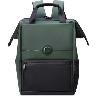 Delsey unisex backpack 38.5 x 35 x 17.5 cm "Turenne Green" - 163261013 Delsey unisex backpack 38.5 x 35 x 17.5 cm "Turenne Green" - 163261013