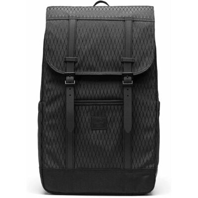 Herschel unisex backpack "Retreat" 23 L - 66UBCL02209 Μαύρο ONE SIZE Herschel unisex backpack "Retreat" 23 L - 66UBCL02209 Μαύρο ONE SIZE