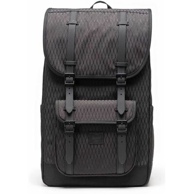 Herschel unisex backpack "Little America" 30 L - 66UBCL02201 Μαύρο ONE SIZE Herschel unisex backpack "Little America" 30 L - 66UBCL02201 Μαύρο ONE SIZE