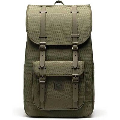 Herschel unisex backpack "Little America" 30 L - 66UBCL02293 Λαδί ONE SIZE Herschel unisex backpack "Little America" 30 L - 66UBCL02293 Λαδί ONE SIZE
