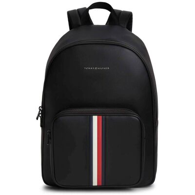Tommy Hilfiger ανδρικό backpack με λογότυπο - AM0AM14516 Μαύρο ONE SIZE Tommy Hilfiger ανδρικό backpack με λογότυπο - AM0AM14516 Μαύρο ONE SIZE