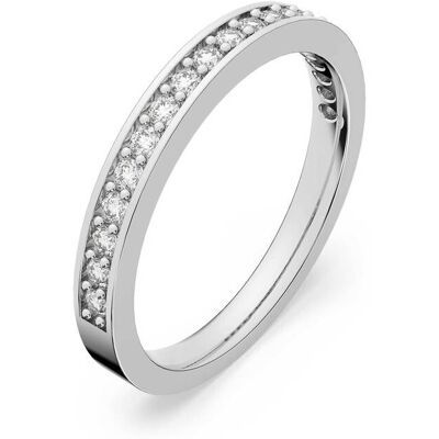 Swarovski γυναικείο δαχτυλίδι λευκό, επιμετάλλωση ροδίου "Matrix" (50) - 1121065 Swarovski γυναικείο δαχτυλίδι λευκό, επιμετάλλωση ροδίου "Matrix" (50) - 1121065