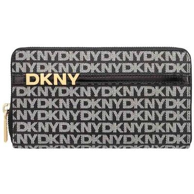 DKNY γυναικείο πορτοφόλι με all-over logo print "Avril" - R5215M28 Μαύρο ONE SIZE DKNY γυναικείο πορτοφόλι με all-over logo print "Avril" - R5215M28 Μαύρο ONE SIZE